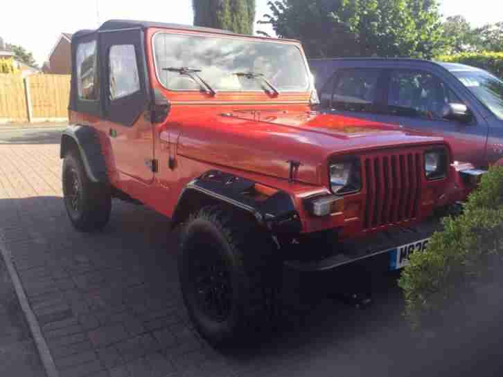 Jeep Wrangler 4 litre 4wd 1995 YJ