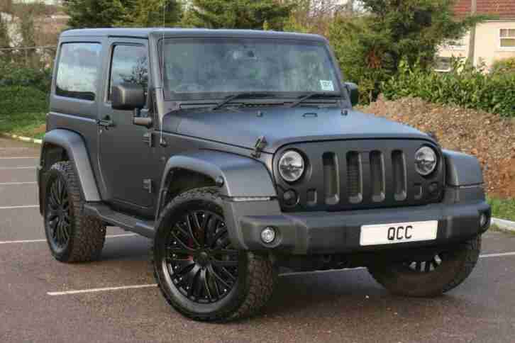 Jeep Wrangler CRD. Jeep car from United Kingdom