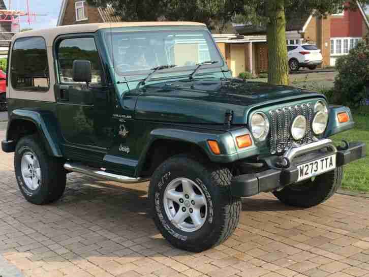 Jeep Wrangler TJ 2000 Sahara 4.0L Manual