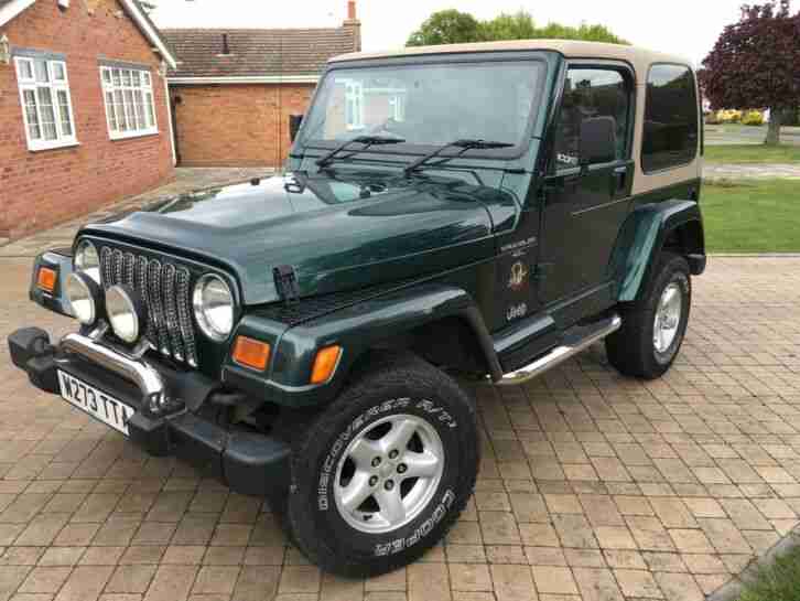 Jeep Wrangler TJ 2000 Sahara 4.0L Manual