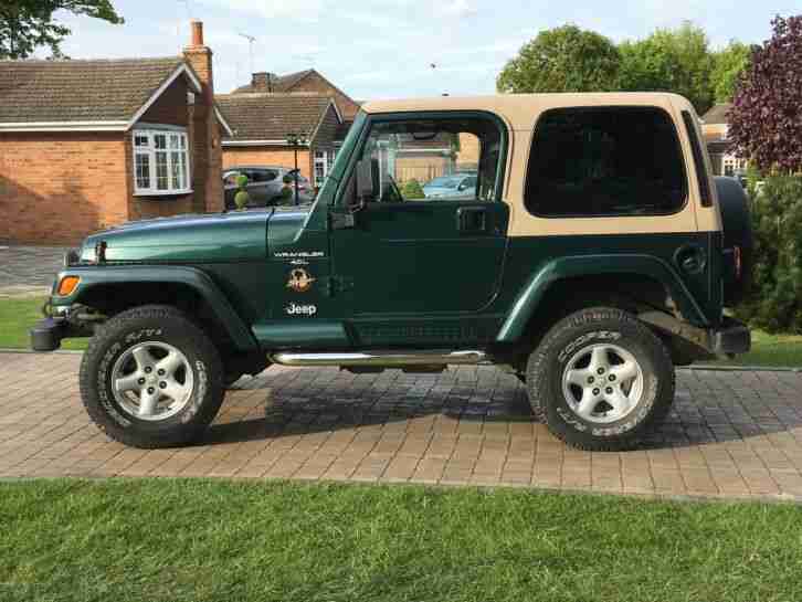 Jeep Wrangler TJ 2000 Sahara 4.0L Manual. car for sale