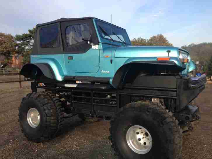 Jeep Wrangler YJ. Jeep car from United Kingdom