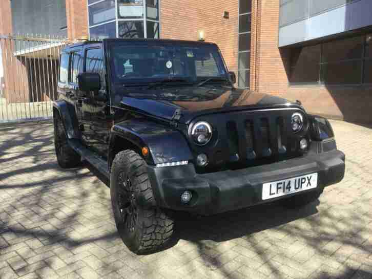 Jeep Wrangler cabriolet Sahara top of the range only £22500