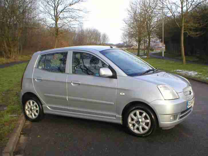 KIA PICANTO 1.1 SE 2004 5 DOOR SILVER MOT