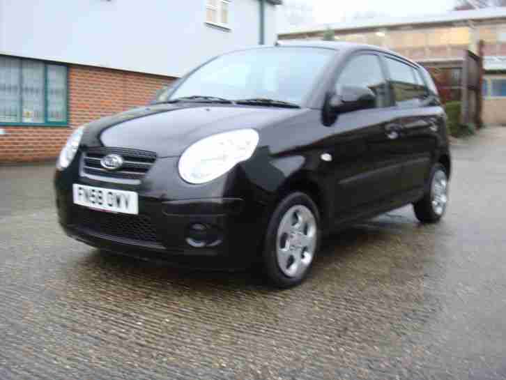 KIA PICANTO 2 BLACK 1.1 PETROL WITH A 12 MONTH WARRANTY