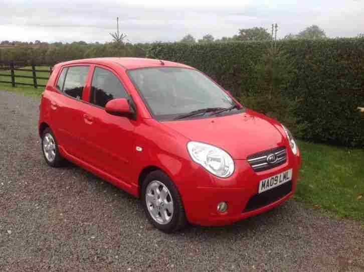 PICANTO RED 2009 5DR 1086cc 70K FULL