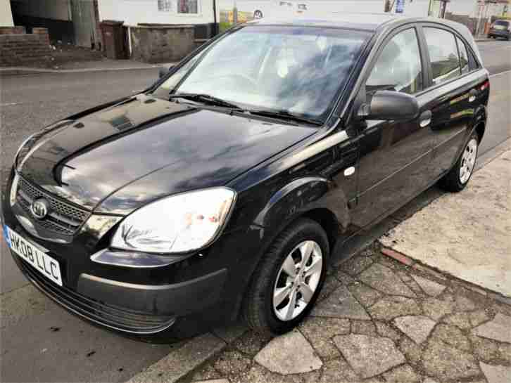 KIA RIO ICE 1.4 AUTO AUTOMATIC 5 DOOR BLACK LOW MILES 2 KEYS