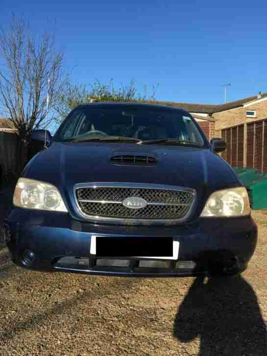 Kia SEDONA 2.9. Kia car from United Kingdom