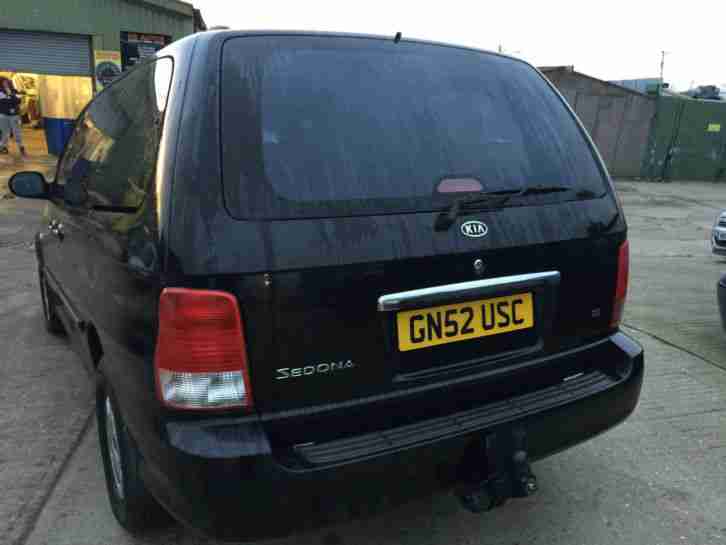 KIA SEDONA 2.9 TURBO DIESEL AUTOMATIC SPARES OR REPAIR 7 SEATER