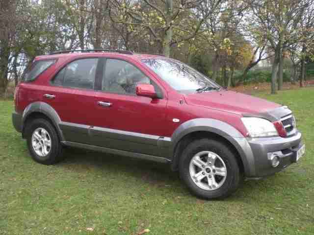 KIA SORENTO XS CRDI 2004 Diesel Automatic in Red