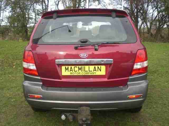 KIA SORENTO XS CRDI 2004 Diesel Automatic in Red
