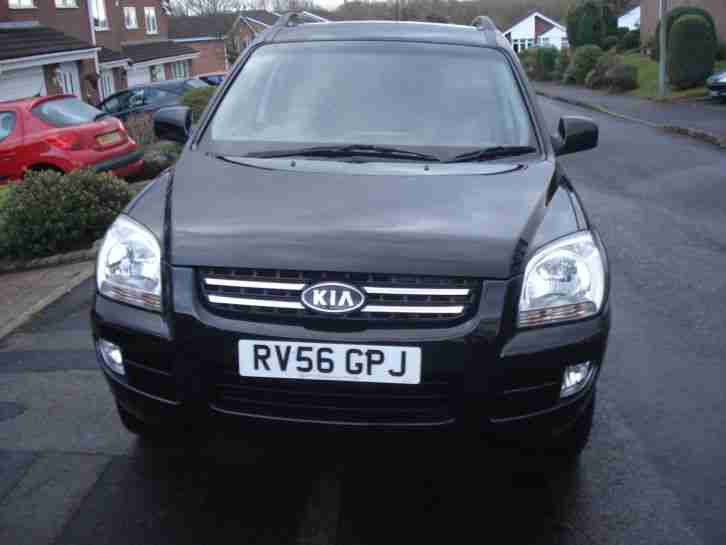 KIA SPORTAGE 2.0L XS Diesel ,Black, 57000 Miles, 4 Wheel Drive.