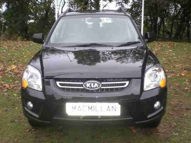 KIA SPORTAGE XE CRDI 2010 Diesel Manual in Black