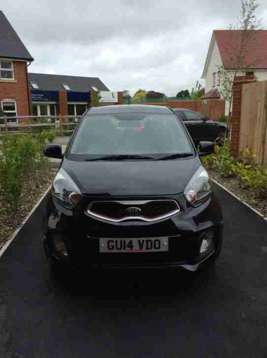 Kia Picanto 1.0 VR7 2014, Black. Top Spec, extremely low milage