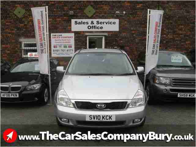 Kia Sedona 2.2CRDi 2010 3 - 12 MONTHS MOT - TAX TILL FEB-15 - 1 OWNER FROM NEW