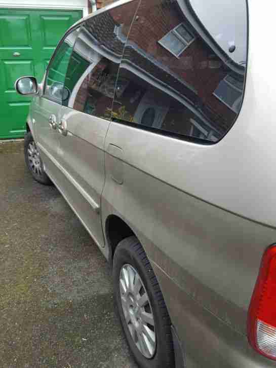 Kia Sedona 2.9 Diesel with Wheelchair Ramp
