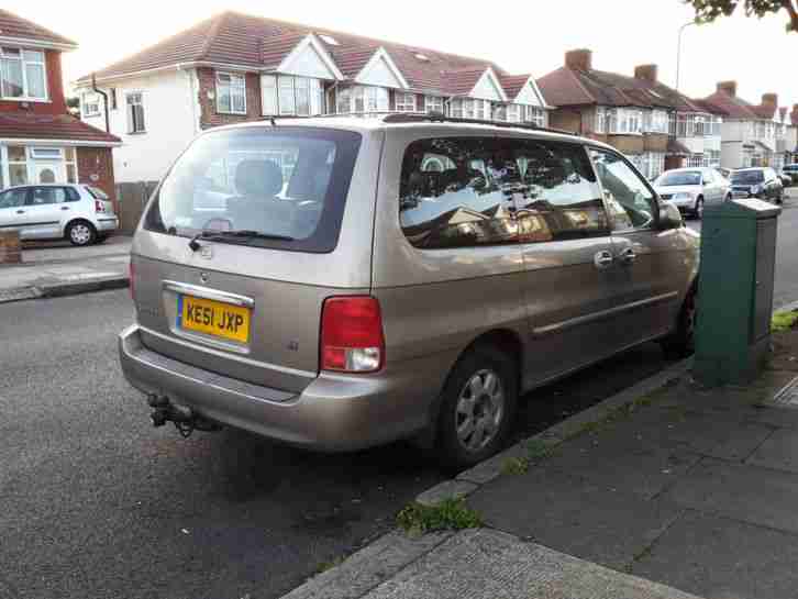 Kia Sedona 2.9 SE / Spares Repairs / diesel / automatic / 7 Seats leather / V5