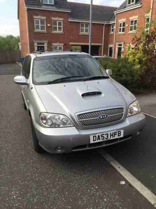 Kia Sedona. Kia car from United Kingdom