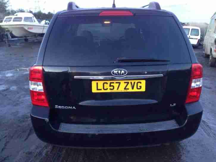 Kia Sedona Ls 2.9 diesel 7 seater 2007 damaged unrecorded salvage runs well mpv