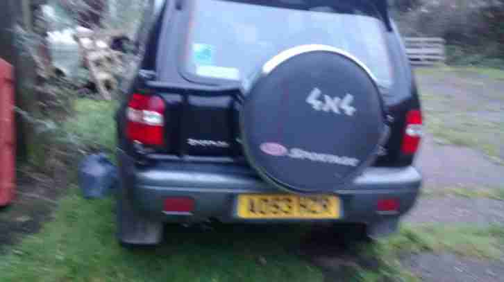 Sportage 2003 for spares or repair