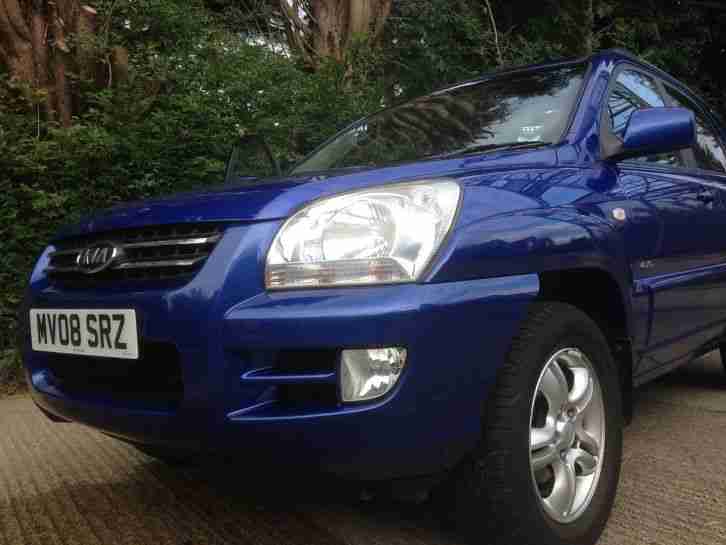Kia Sportage XS 4x4 2008. 1 Years MOT, 5 Months Tax