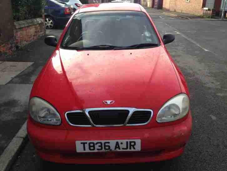L@@K 1999-T DAEWOO LANOS 1.4SE 5DR IN RED L@@K