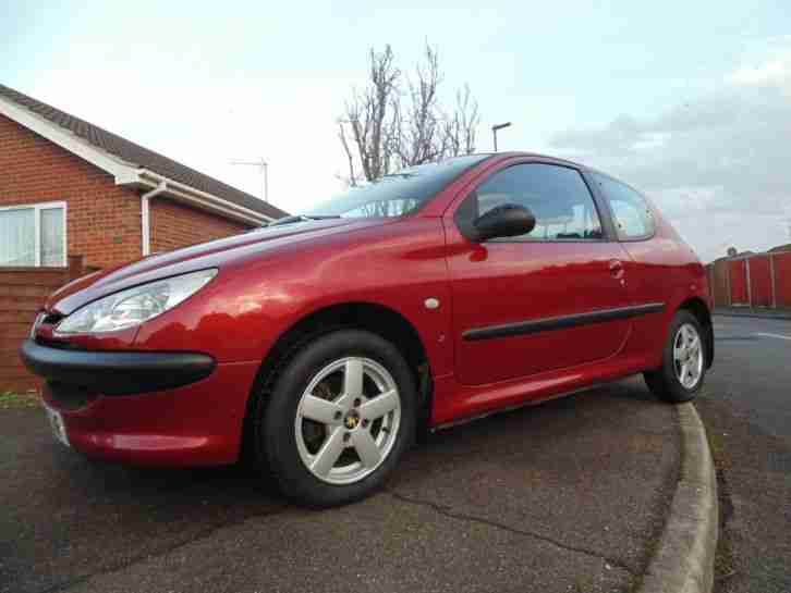 L@@K Bargain buy!! 2004 PEUGEOT 206 1.4S 3door Long Mot HISTORY PX to clear