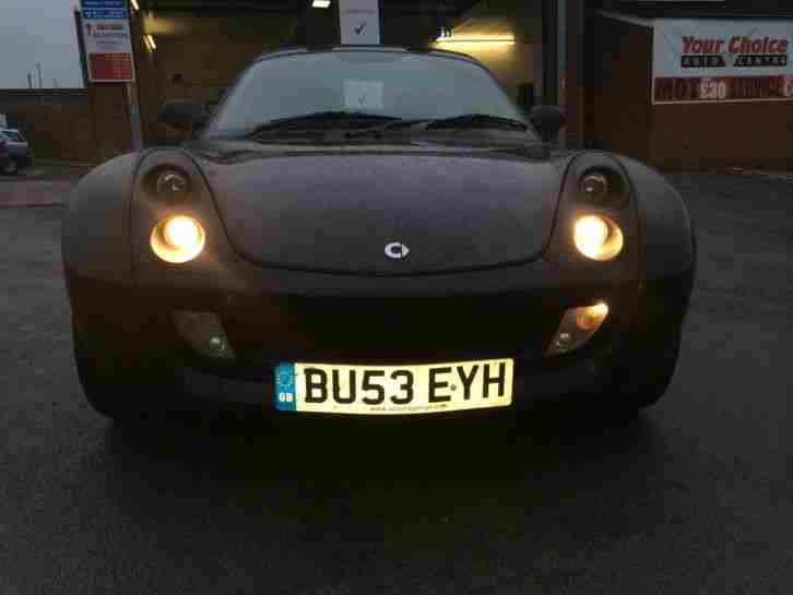 L@@K*SMART*ROADSTER*RHD*AUTO*80*BLACK*FSH*71k*MOT*SUPER*HPI CLEAR*MAY.PX!!