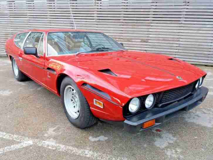 LAMBORGHINI ESPADA SERIES 3 RARE AUTOMATIC SUNROOF LEFT HAND DRIVE £40,000 SPENT