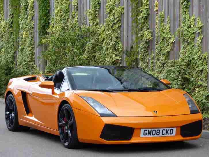 LAMBORGHINI GALLARDO 5.0 V10 SPYDER - LHD LEFT HAND DRIVE