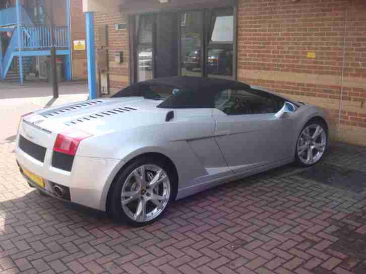 LAMBORGHINI GALLARDO SPYDER **FOR HIRE ONLY-NOT FOR SALE**