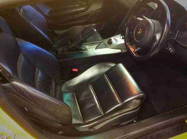 LAMBORGHINI GALLARDO V10 E-GEAR - SUPERB CAR IN IMMACULATE CONDITION - POSS PX