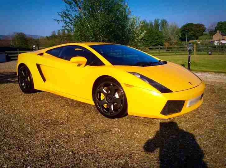 LAMBORGHINI GALLARDO V10 E-GEAR - SUPERB CONDITION - POSS PX 911 M5 M3 RS6 RS4