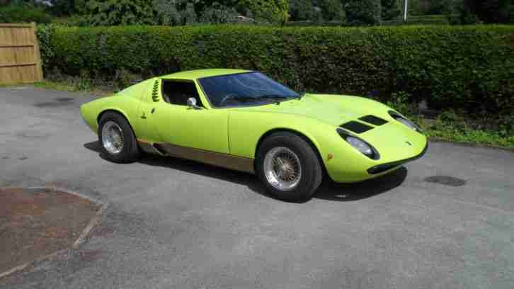 LAMBORGHINI MIURA RIGHT HAND DRIVE LAMBORGHINI