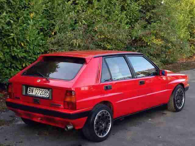 LANCIA DELTA 2.0i 16v INTEGRALE 1990 H REG MONZA RED 79km FSH STUNNING EXAMPLE