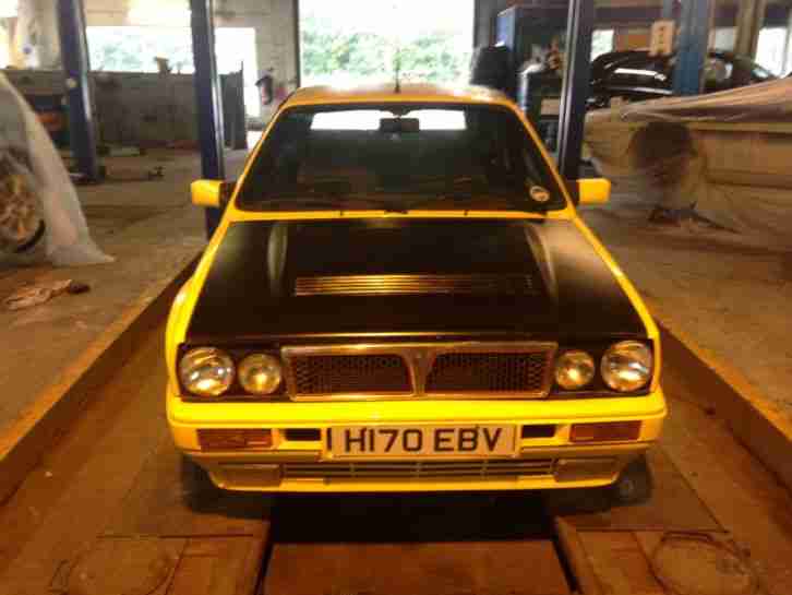 LANCIA DELTA HF INTEGRALE TURBO 16V YELLOW 1991 (BARN FIND PROJECT)