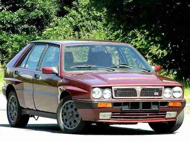 LANCIA DELTA Integrale 1990 2.0 16v Turbo 4WD red 77k LHD EXCELLENT CONDITION