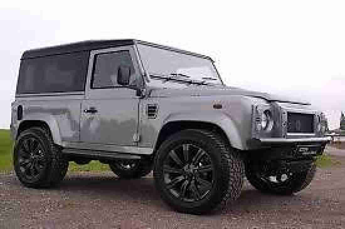 LAND ROVER 90 PANORAMIC GLASS ... DEFENDER PROJECT, GALVANISED CHASSIS