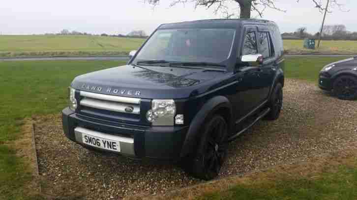 LAND ROVER DISCOVERY 3 TDV6 BLUE 2006 06 7