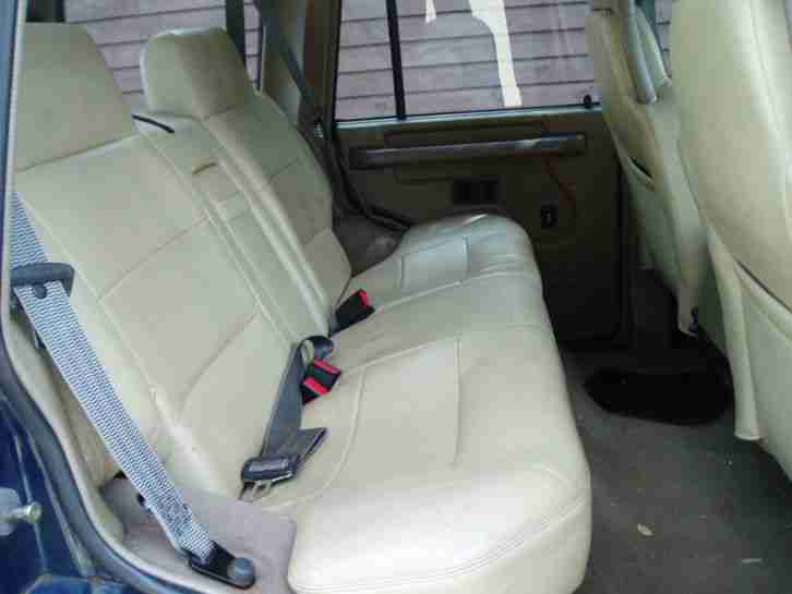 LAND ROVER DISCOVERY 300 TDI ES SPEC 1998 AUTOMATIC CREAM LEATHER 7 SEATER A/C