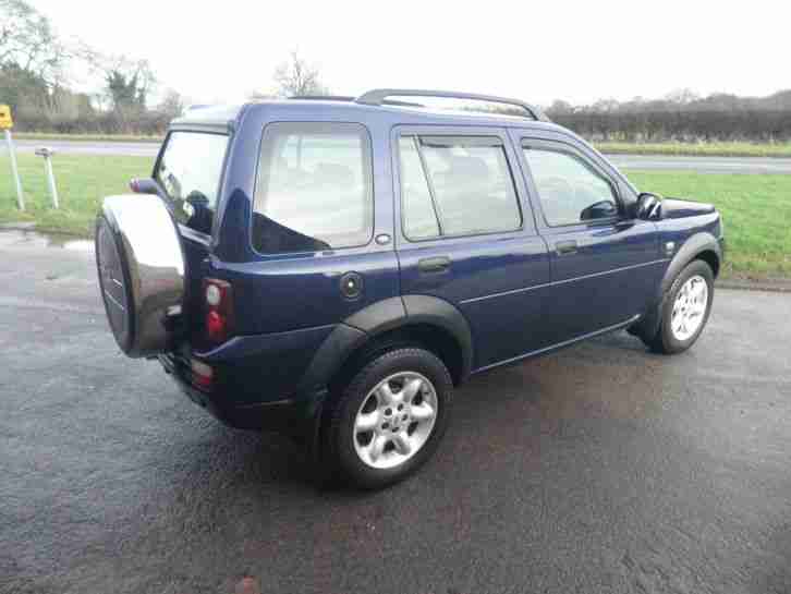 LAND ROVER FREELANDER 2004 SE S/W NEW SHAPE 12 MONTHS MOT