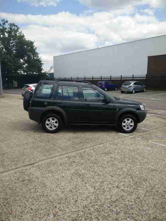 LAND ROVER FREELANDER TD4 GS AUTO GREEN 2001 - FSH