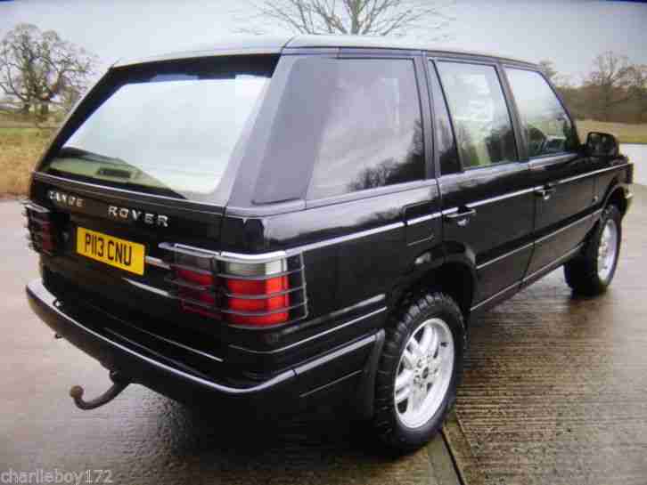 LAND ROVER RANGEROVER 2.5 DSE AUTO BLACK