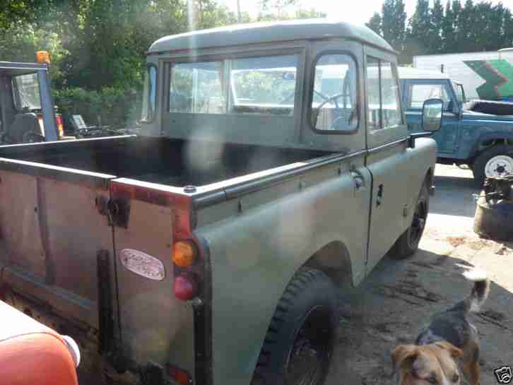 LAND ROVER SERIES 3 88" DIESEL PICK-UP NOVEMBER MOT, PARABOLICS, NEW TYRES