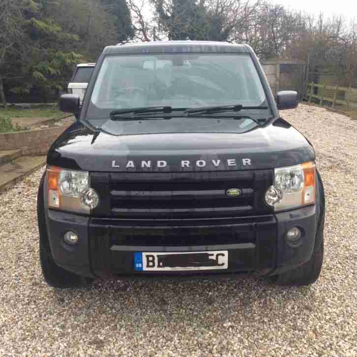 LANDROVER DISCOVERY .XS 2008 . BLACK. AUTO. DIESEL. 7 SEATS.LEATHER INTERIOR.