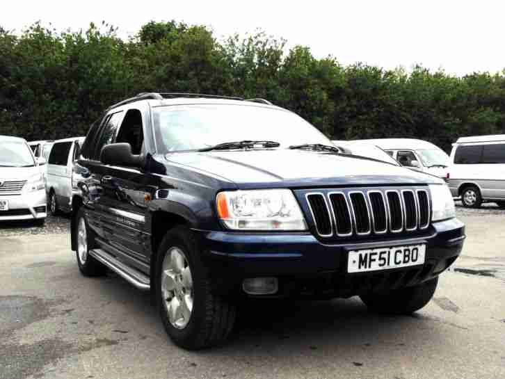 LATE 2001 51 FULLY LOADED JEEP GRAND CHEROKEE 4.7 V8 AUTOMATIC LIMITED 4WD