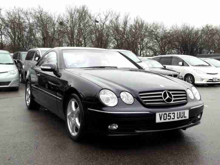 LATE 2003 53 FACE LIFT MERCEDES BENZ CL 500 LUXURY COUPE CL 55 REP PX SWAP