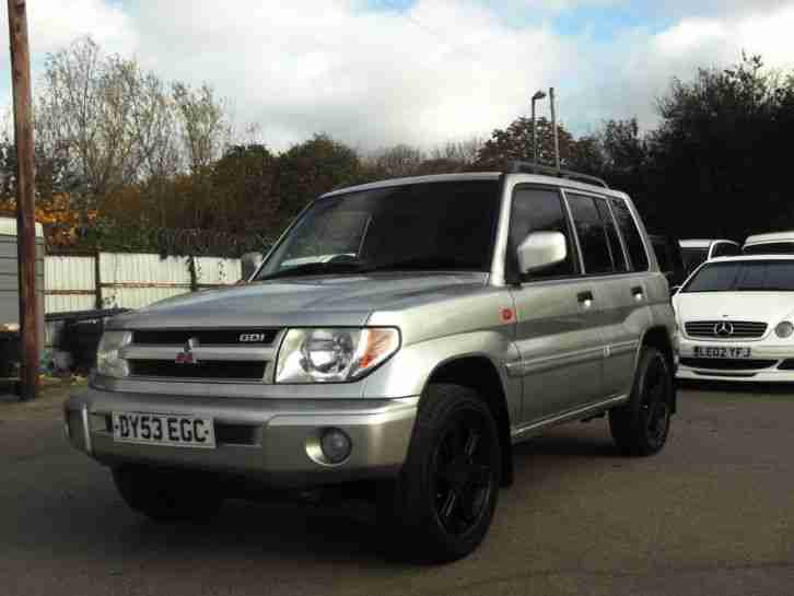 LATE 2003 53 MITSUBISHI SHOGUN PININ 2.0 GDI 4WD WARRIOR 5 DOOR MANUAL PX SWAP