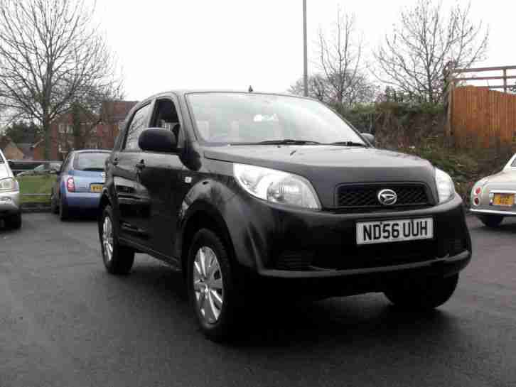 LATE 2006 56 DAIHATSU TERIOS 4WD 1.5 S DUAL FUEL LPG CONVERTED BLACK PX SWAP