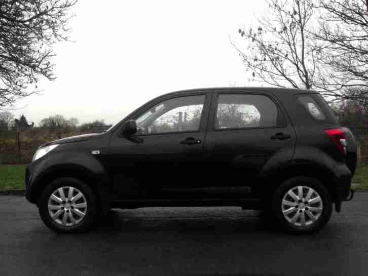 LATE 2006 56 DAIHATSU TERIOS 4WD 1.5 S DUAL FUEL LPG CONVERTED BLACK PX SWAP